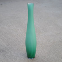 Elk Lighting 521-J Blown Glass Green Color Oval Vase