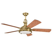 Brass Finished Ceiling Fans