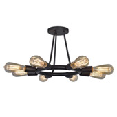 Industrial Close-to-Ceiling Light Fixtures